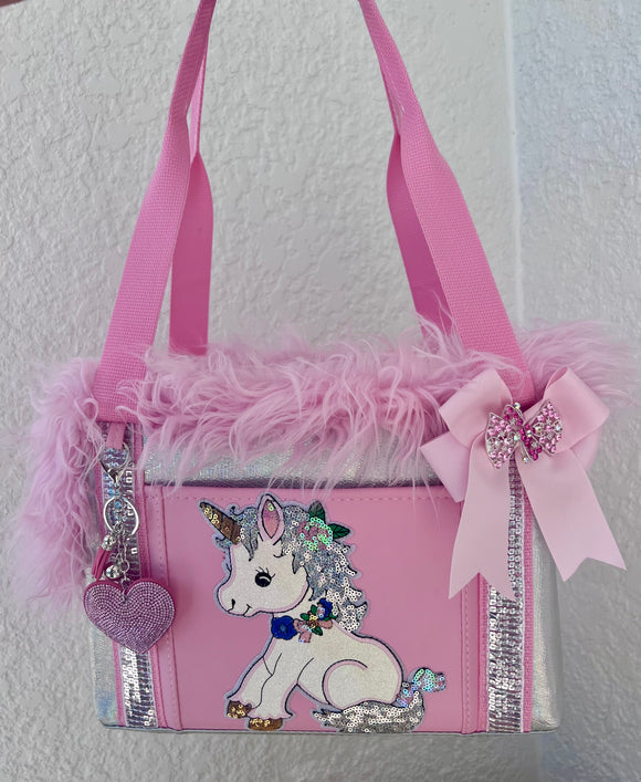 FLASH SALE! PINK UNICORN PET CARRIER/ STANDARD SIZE